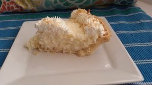 Coconut Pie Slice