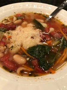 Minestrone Soup bowl