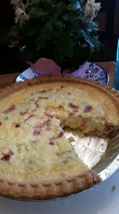 Quiche cut